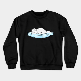 Seal on Ice Floe Crewneck Sweatshirt